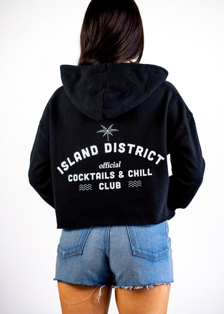 
                  
                    Cocktails + Chill Cropped Hoodie
                  
                